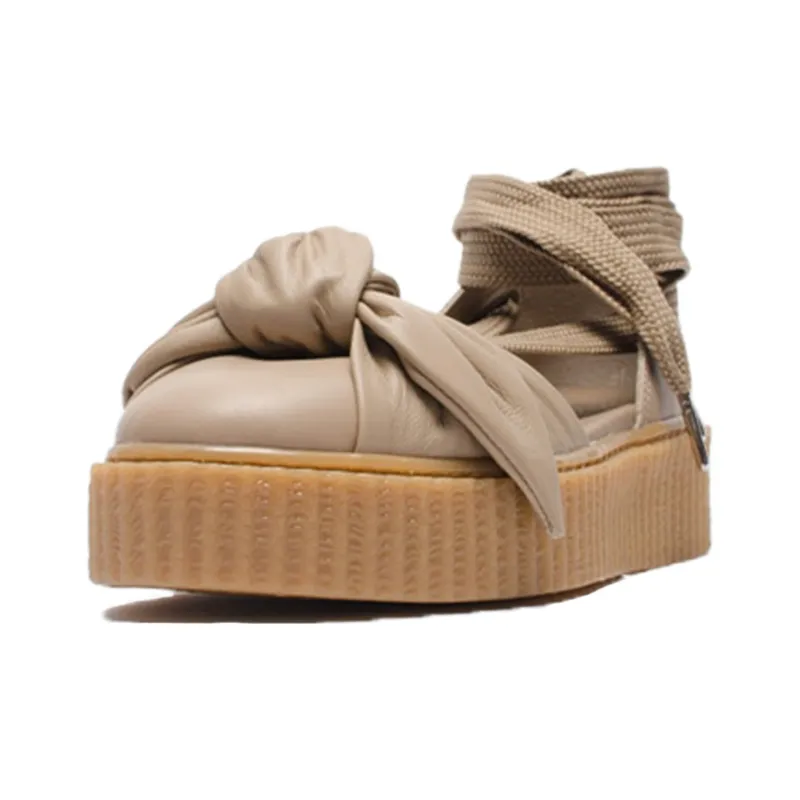 PUMA Bow Creeper Sandal Rihanna Fenty Natural Women's-1