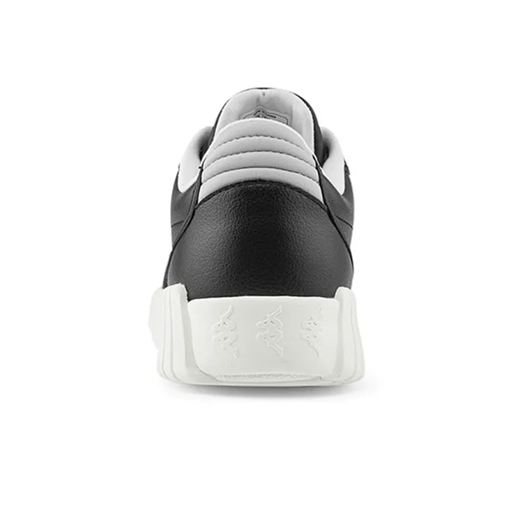 Kappa Low-Top Skateboard Shoes Unisex Black-3