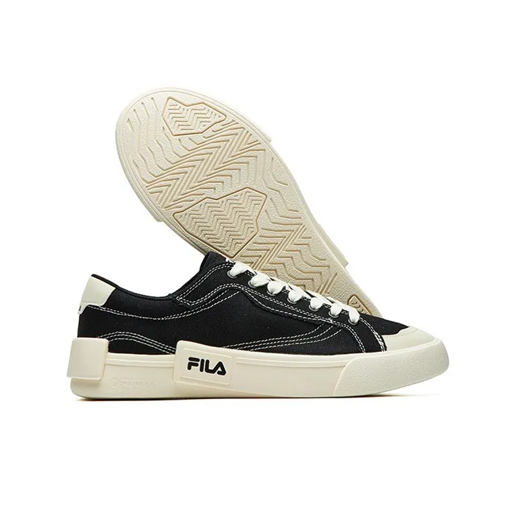 FILA FUSION Canvas Shoes 'Black'-6