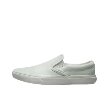 Vans Classic Slip On Leather Peppermint Green
