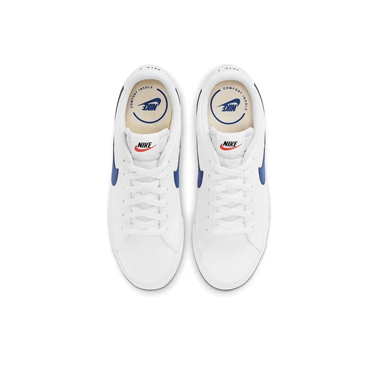 Nike Court Legacy White Game Royal-3