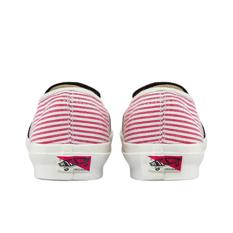 Vans Style 48 Lx Casual Fashion Skate Shoes Unisex Blue Pink Stripe 'Blue Pink'-4