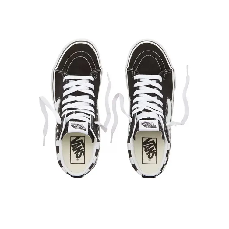 Sk8 Vans Hi Platform 2.0 'Checkerboard Black White' Women's-3