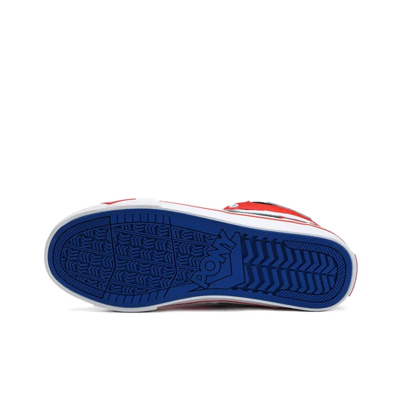 PONY Atop Low Top Skateboard Shoes Men's Red-4