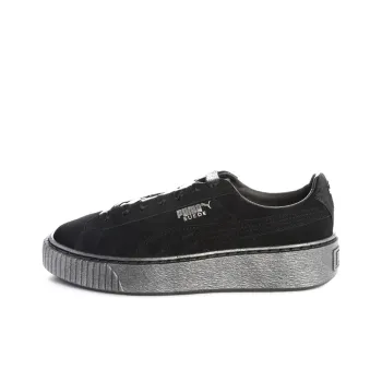 PUMA Suede Platform 'Black' Women's