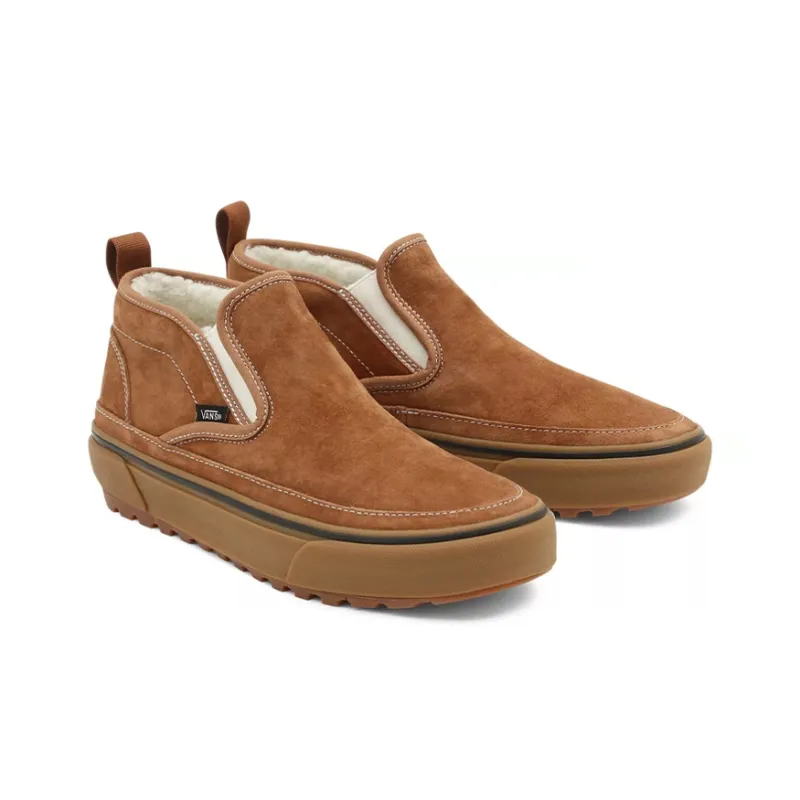 Vans Unisex Mid Slip Mte 1 Sneakers Brown-2