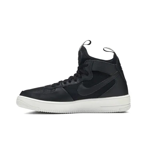 Nike Air Force 1 Ultraforce Mid Black/Black-White Women's