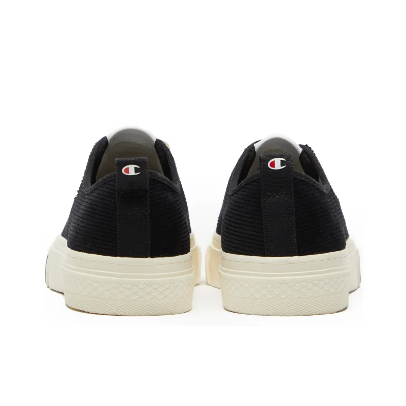 Champion Campus Skateboard Shoes Women's Low-Top Black-3