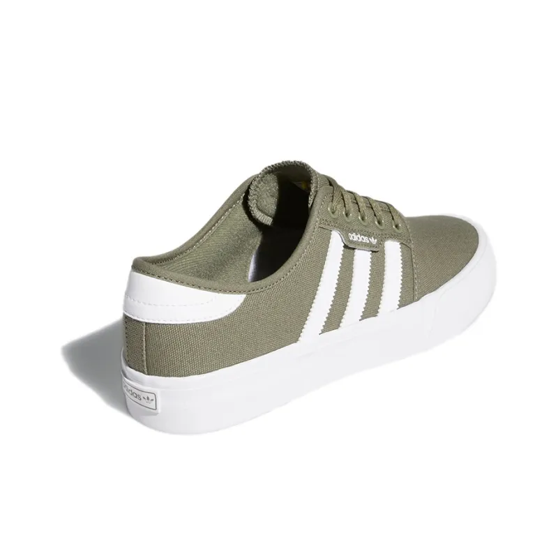 Adidas Originals Seeley Xt Wear-Resistant Coverage Low-Top Skateboard Shoes Men's Army Green-3