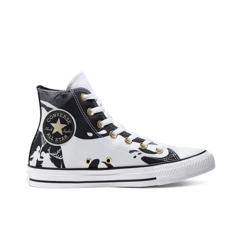 Converse Chuck Taylor All Star Hi Frozen 2 White Black-1