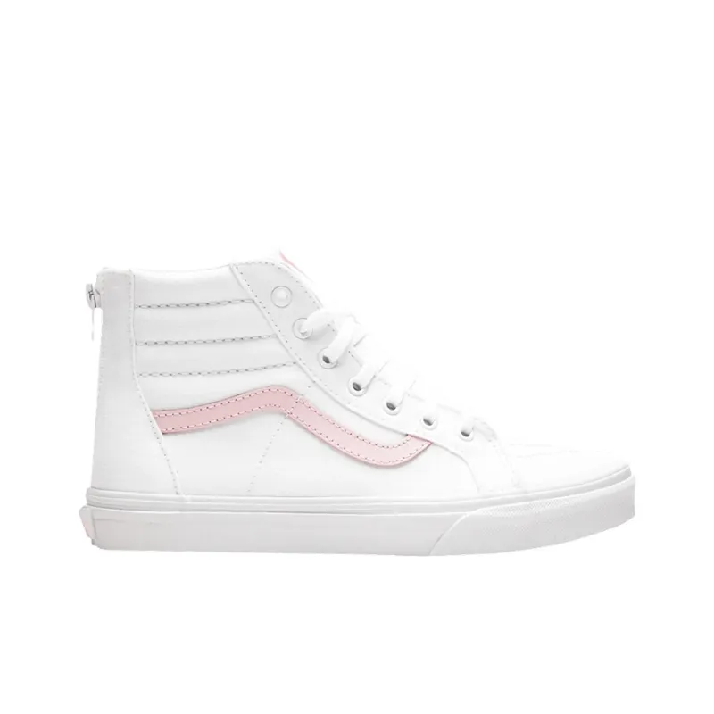 Sk8 Vans  Hi Zip Kids 'White Chalk Pink'-1