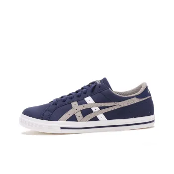 Asics Classic Tempo Anti-Slip And Wear-Resistant Lightweight Low-Top Skateboard Shoes Unisex Dark Blue
