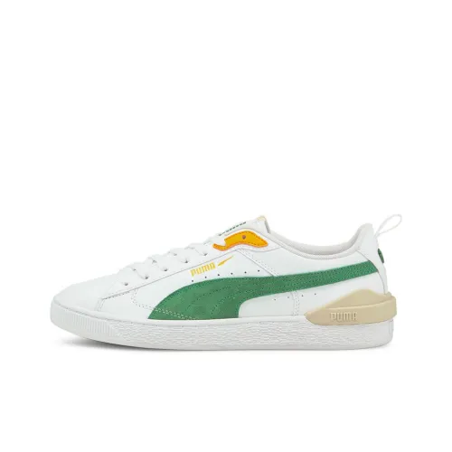 Puma Suede Bloc 'White Amazon Green'