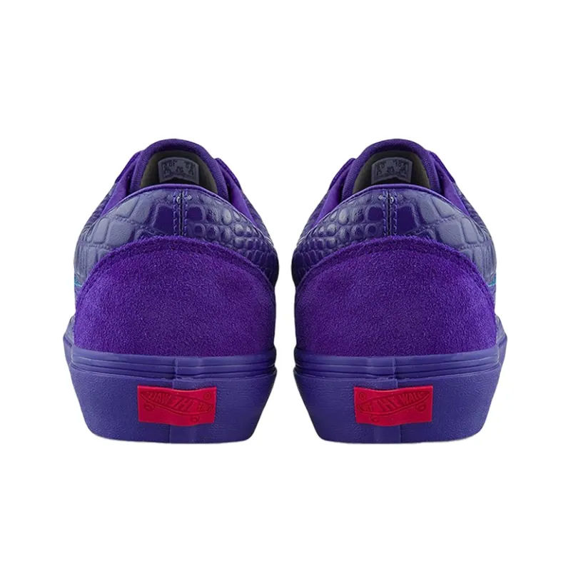 Vans Old Skool Vlt Lx 'Croc Skin Deep Blue'-4