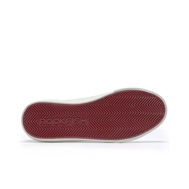 Rockfish Coverage Slip Resistant Lightweight Breathable Low Top Skateboard Shoes Women's White-4