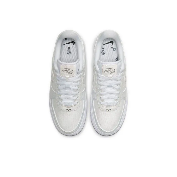 Nike Air Force 1 Lx Tear Away Red Swoosh Women's-3
