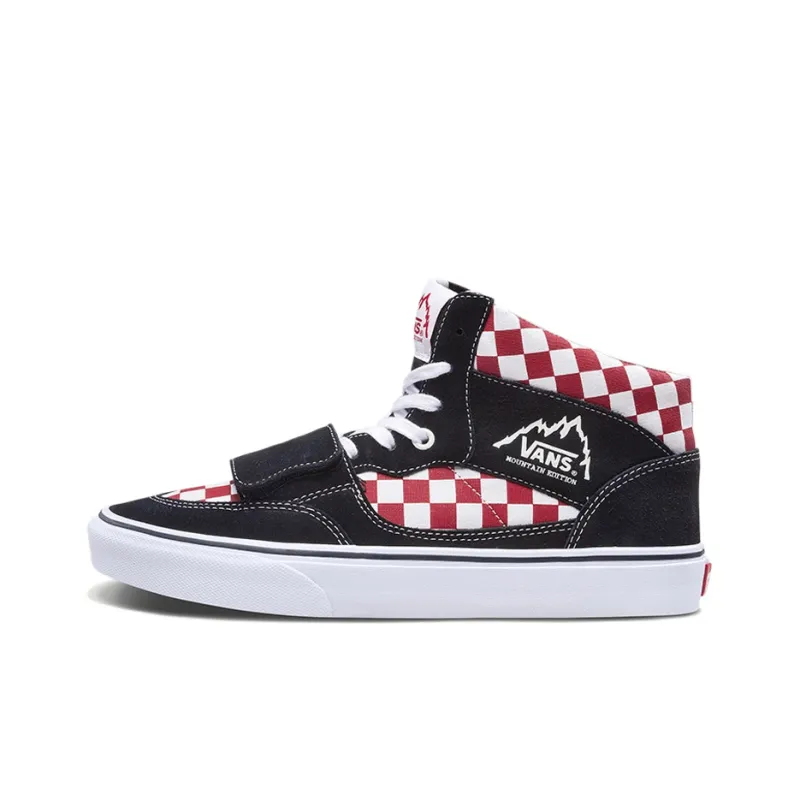 Vans Mountain Edition Checkerboard Black/Red-0