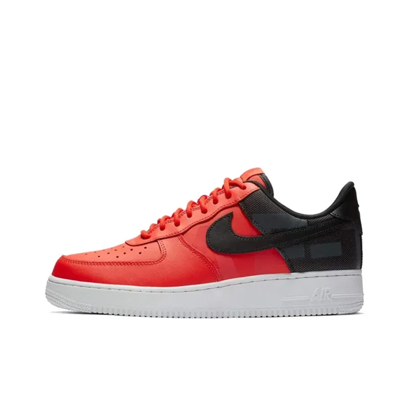 Nike Air Force 1 Low Lv 8 Habanero Red Black White-0