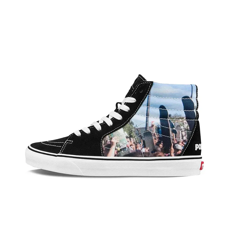 Sk8 Moca X Frances Stark X Vans Hi 'Poets On The Pyre Iii 2015'-0