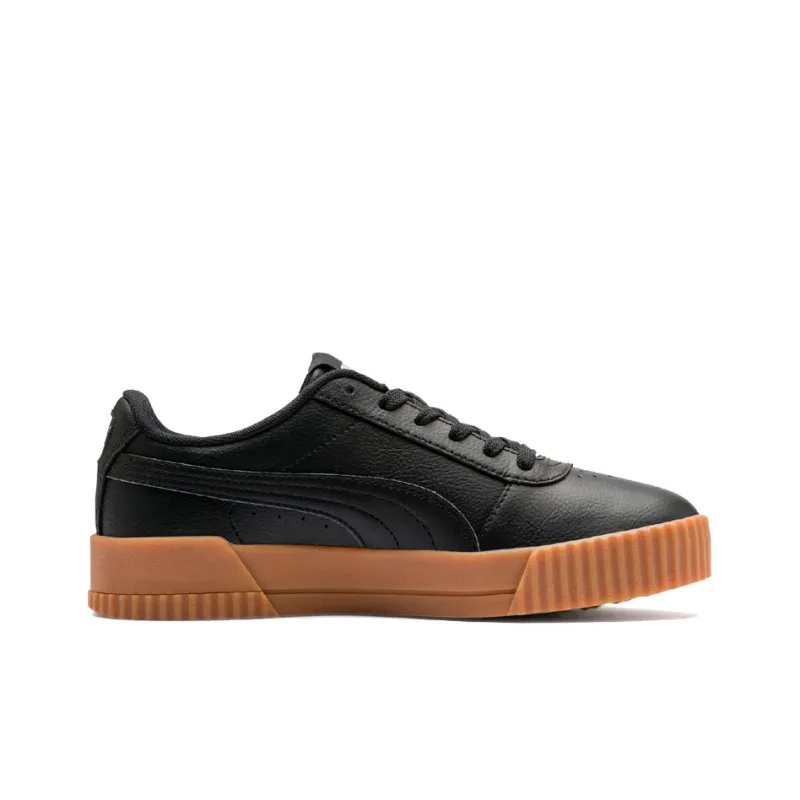PUMA Carina Leather 'Black' Women's-1