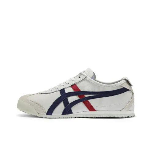 Onitsuka Tiger MEXICO 66 Skateboard Shoes Unisex Low-Top Red/White/Blue