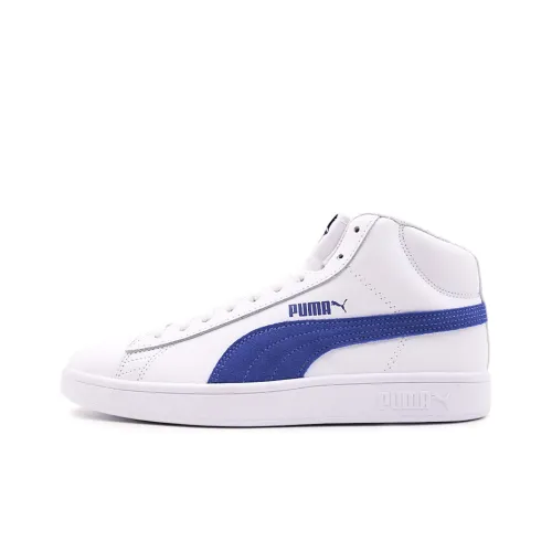 PUMA Smash V2 Mid L 'White Blue'