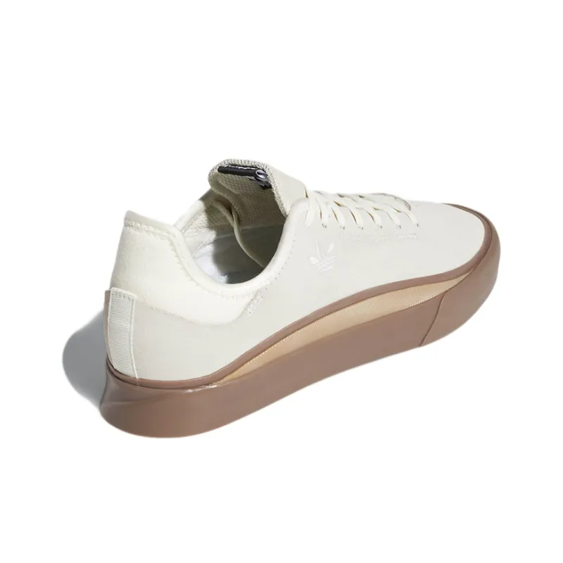 Adidas Originals SABALO Non-slip Lightweight Low-Top Skateboard Shoes Men's Feather White-3