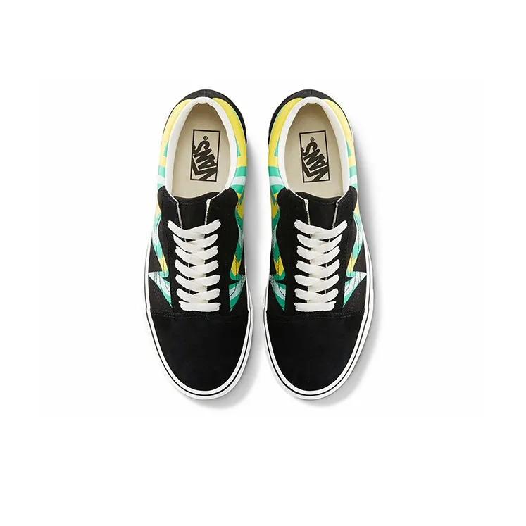 Vans Old Skool Black/Multi Color-2