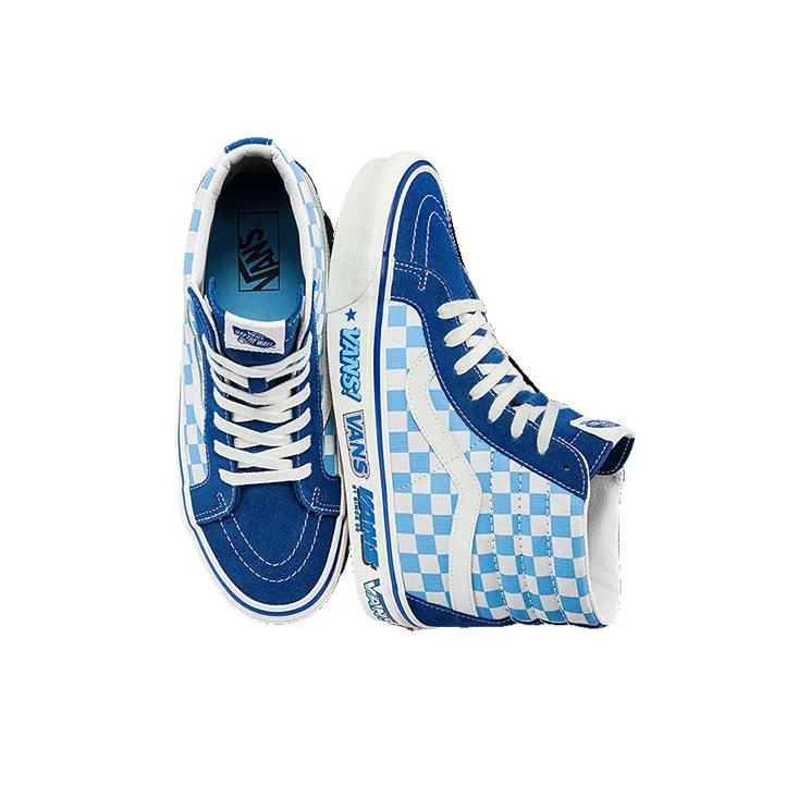 Vans Unisex Style 38 Sneakers Blue/White-3