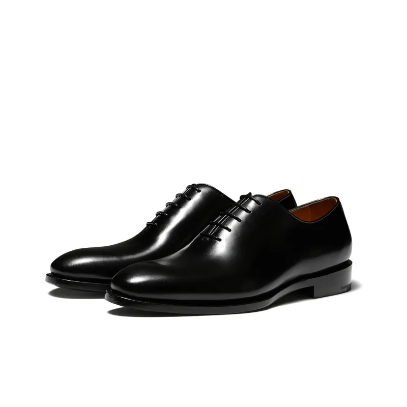 TRUFFAUT Whole Piece Leather Oxford Shoes Dress Shoes Men's-1