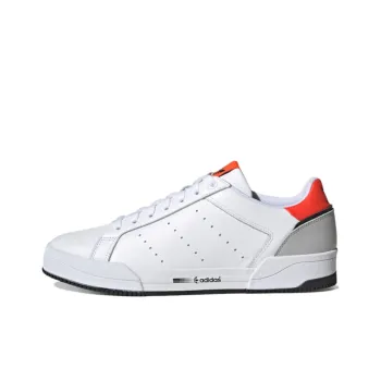 Adidas Originals Court Tourino 'Cloud White / Semi Solar Red / Grey'