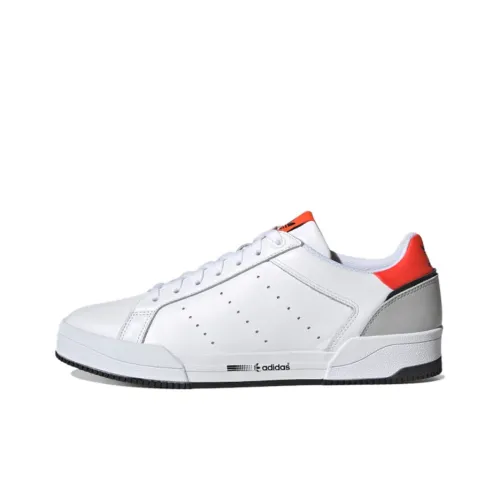 Adidas Originals Court Tourino 'Cloud White / Semi Solar Red / Grey'