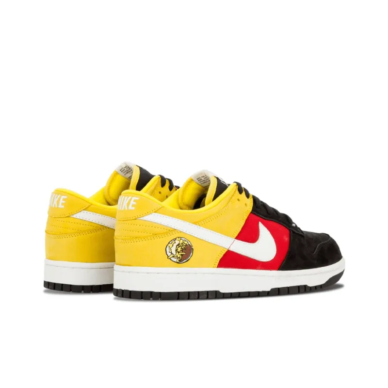 Nike Dunk Low Cl Black Red Yellow-2