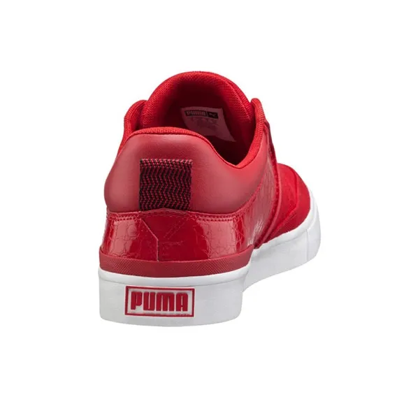PUMA Funist Slider Vulc Skateboard Shoes Men Low-Top Red-4