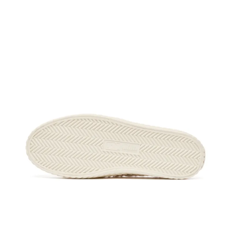MLB Playball Mule Low Top Skateboard Shoes Unisex Beige-5