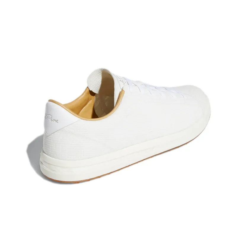 Adidas Adipure Series Sp Knit Coverage Wear-Resistant Low-Top Skateboard Shoes Men's Cloud White-3