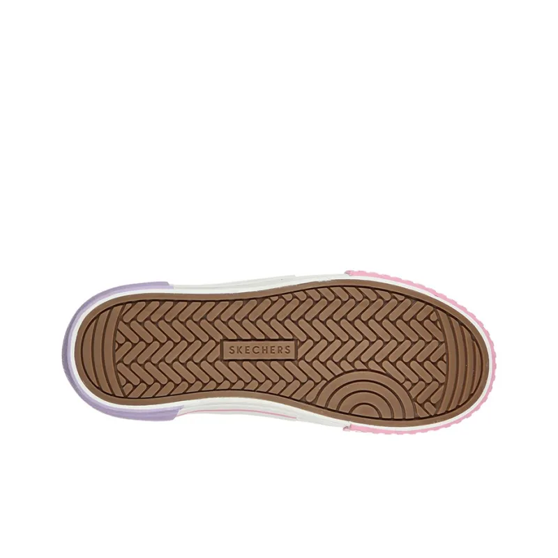 Skechers New Moon Coverage Low-Top Skateboard Shoes Women's Multicolor-4