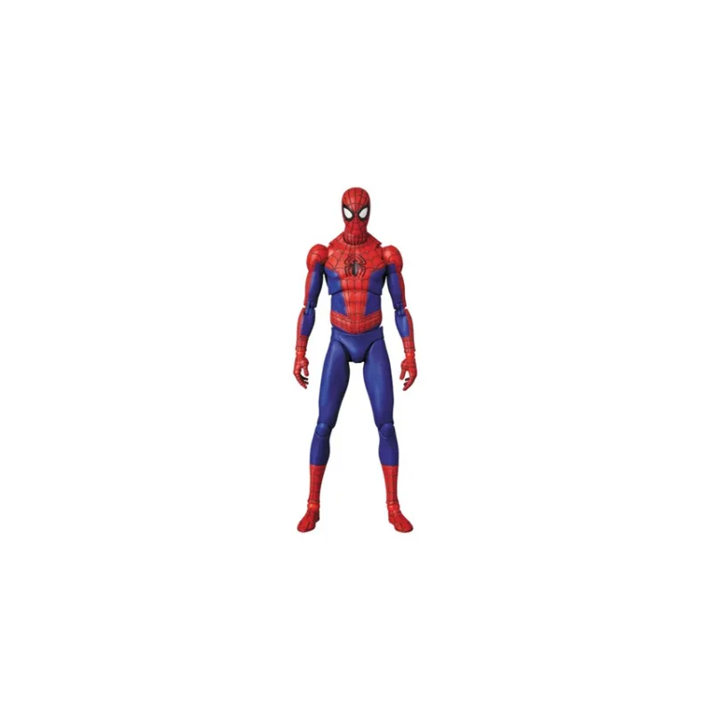 Medicom Toy Spider Man MAFEX Parallel Universe Peter Parker Scale Figures 16cm-1