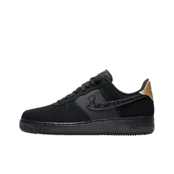 Nike Air Force 1 Low 'Matte Black Gold'