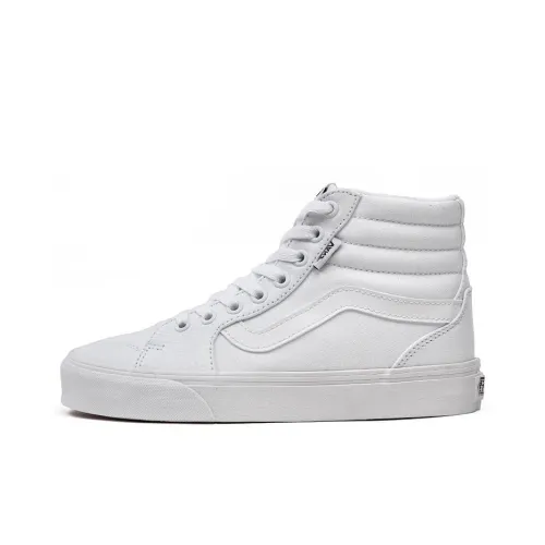 Vans Filmore Skateboard Shoes Women's High-Top White