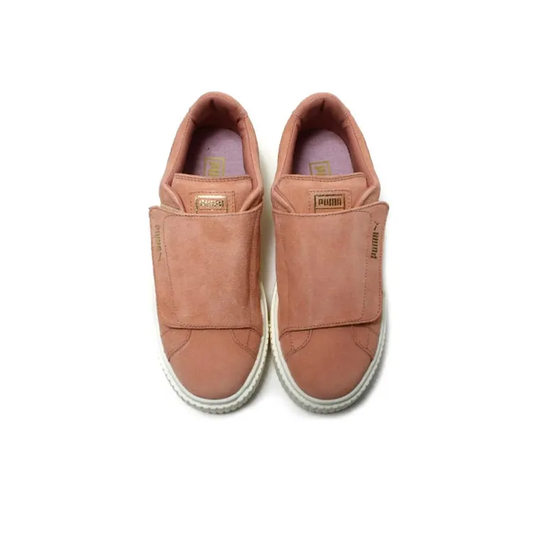 PUMA Suede Platform Strap 'Cameo Brown' Women's-2