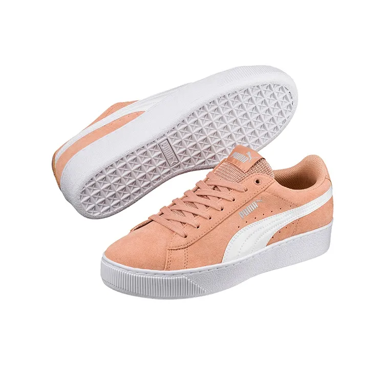 PUMA Vikky Platform Pink/White Women's-4