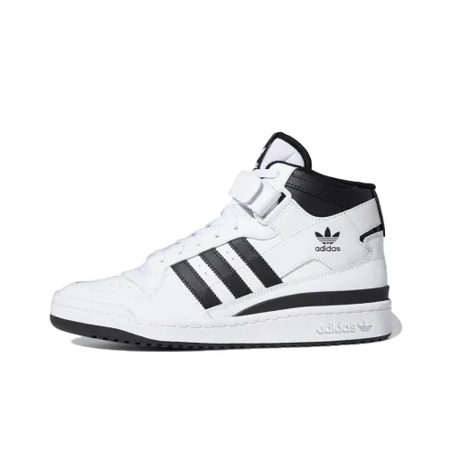 Adidas Forum Mid White Black