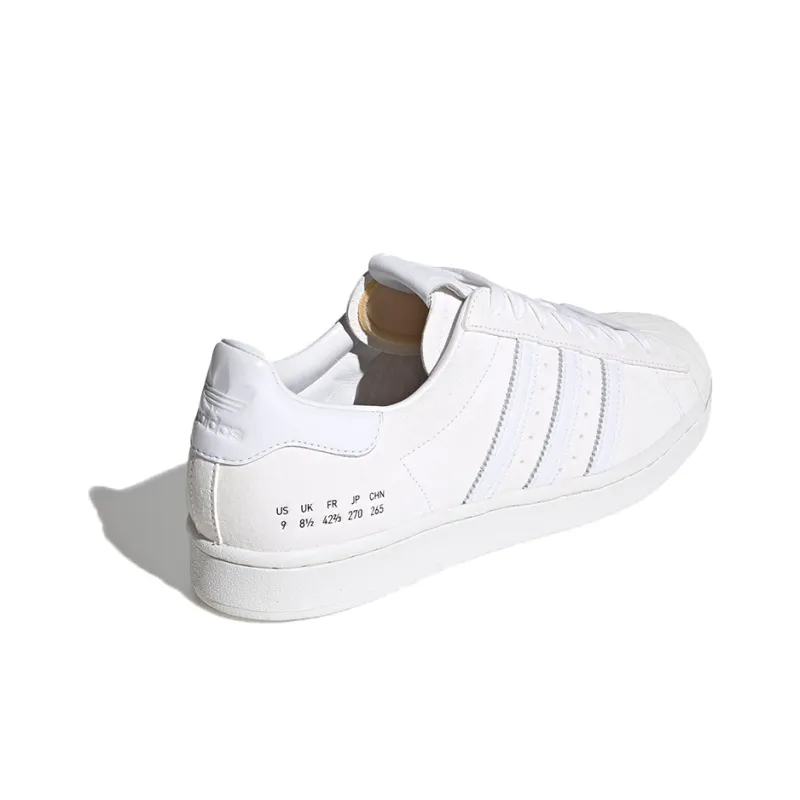 Adidas Superstar Premium Size Tag Off White-3