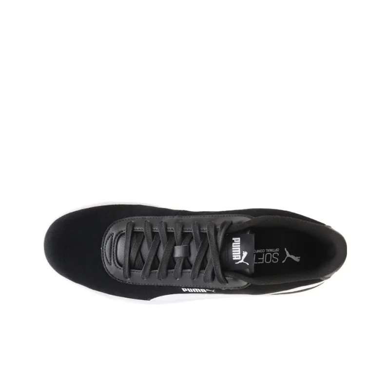 PUMA Unisex Coat Pure Sd Sneakers Black/White-2