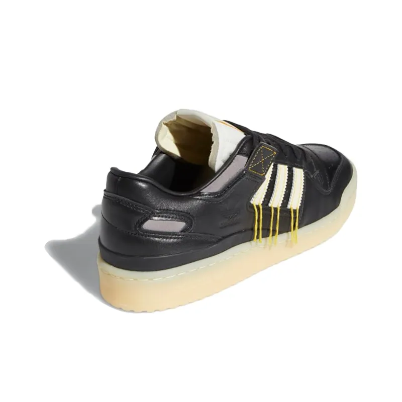 Adidas Forum 84 Low Premium Black Easy Yellow-3