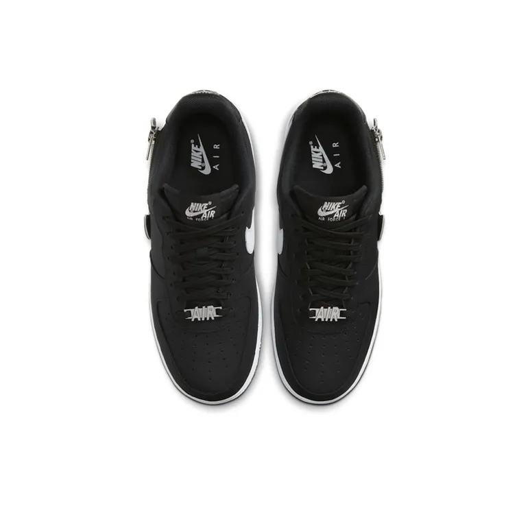 Nike Air Force 1 Low Zip Swoosh Black-3