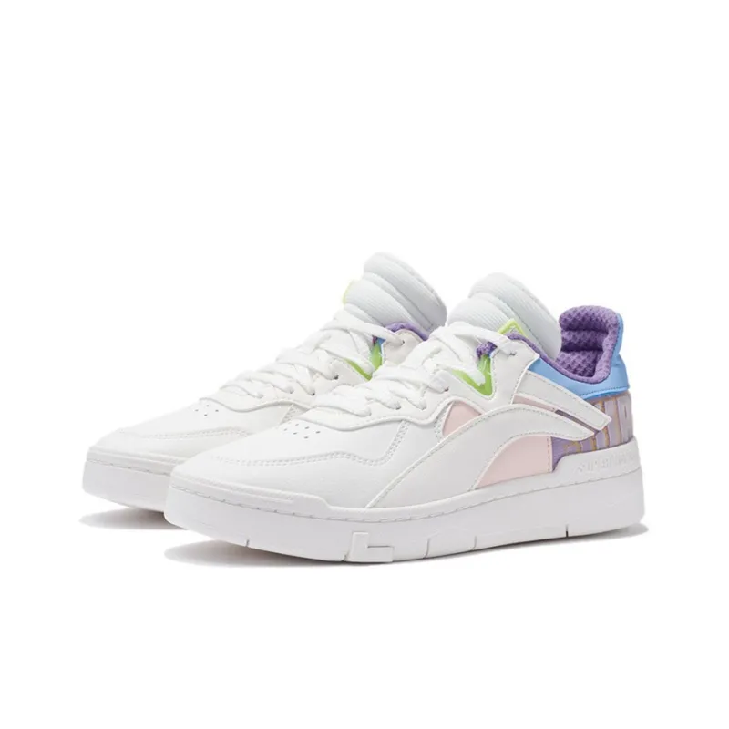 LINING Superwave Lo 'White Blue' Women's-2