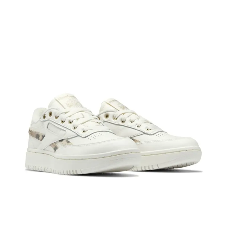 Reebok Club C Double Chalk Golden Bronze Women's-2