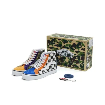 Vans Bape X Sk8 Hi 36 Dx 'Multi Camo'